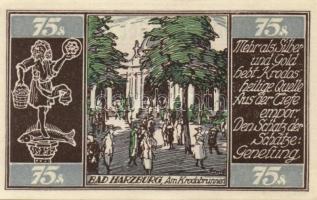 Német Birodalom / Weimari Köztársaság / Braunschweig 1921. 10Pf + 25Pf + 50Pf + 75Pf 4klf db, teljes...