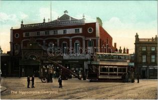 Liverpool, The Hippodrome, tram
