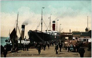 Liverpool, SS MERION at Landing Stage
