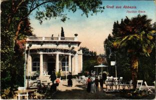 Abbazia, Opatija; Pavillon Glace / park, restaurant and café (EK)