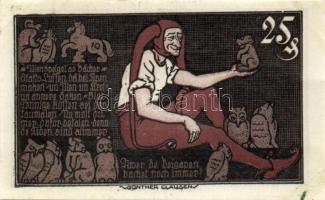 Német Birodalom / Weimari Köztársaság / Braunschweig 1921. 10Pf + 25Pf + 50Pf + 75Pf 4klf db, teljes...