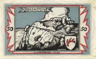 Német Birodalom / Weimari Köztársaság / Braunschweig 1921. 10Pf + 25Pf + 50Pf + 75Pf 4klf db, teljes...