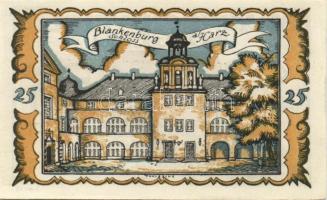 Német Birodalom / Weimari Köztársaság / Braunschweig 1921. 10Pf + 25Pf + 50Pf + 75Pf 4klf db, teljes...