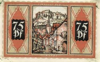 Német Birodalom / Weimari Köztársaság / Braunschweig 1921. 10Pf + 25Pf + 50Pf + 75Pf 4klf db, teljes...