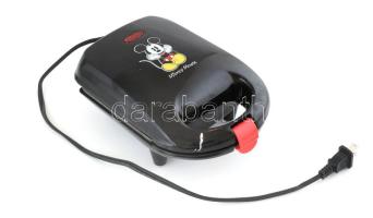 Mickey Mouse gofrisütő, amerikai dugóval, működik