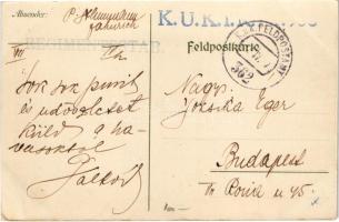 1917 Ostergrüsse! Friede / Első világháborús osztrák-magyar katonai húsvéti üdvözlet / WWI K.u.K. mi...