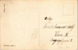 Boldog karácsonyi ünnepeket! Korcsolyázó hölgyek / Christmas greeting, ladies ice skating. B.K.W.I. ...