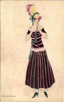 Fashion lady. B.K.W.I. 188-6. s: Mela Koehler