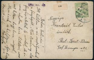 1913 Katonai iskolás kadett gyermekek fotólap