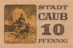 Német Birodalom / Weimari Köztársaság / Caub D.N. 10Pf + 20Pf + 25Pf + 50Pf 4klf db, teljes sor T:I