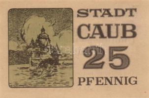 Német Birodalom / Weimari Köztársaság / Caub D.N. 10Pf + 20Pf + 25Pf + 50Pf 4klf db, teljes sor T:I