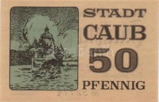 Német Birodalom / Weimari Köztársaság / Caub D.N. 10Pf + 20Pf + 25Pf + 50Pf 4klf db, teljes sor T:I