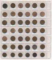 1926-1947. 42db-os 2f tétel műanyag berakólapon (14xklf évjárat) T:2-3