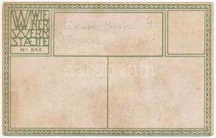 Tennismode. Wiener Werkstätte No. 844. s: Mela Koehler (r)