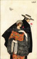 1913 Mode. B.K.W.I. 620-4. s: Mela Koehler (r)