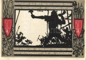 Német Birodalom / Weimari Köztársaság / Detmold 1920. 50Pf(10x) 10klf db, teljes sor T:I