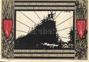 Német Birodalom / Weimari Köztársaság / Detmold 1920. 50Pf(10x) 10klf db, teljes sor T:I