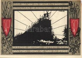 Német Birodalom / Weimari Köztársaság / Detmold 1920. 50Pf(10x) 10klf db, teljes sor T:I