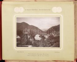 cca 1880-1890 Képek a Keleti-Kárpátokból. A magyarországi Kárpátegyesület megbízása folytán fényképe...