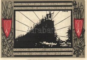 Német Birodalom / Weimari Köztársaság / Detmold 1920. 50Pf(10x) 10klf db, teljes sor T:I