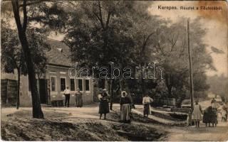 1911 Kerepes (Pest), Fő utca, üzlet (fl)