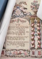 Eszter könyve. Budapest. Helikon. Fascimile másolata a Kaufmann gyűjteményben lévő Eszter tekercsnek...