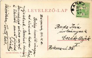 1911 Kötegyán (Békés), Fiterpuszta, Beliczay kastély (?). Horváth felvétele