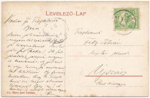 Budapest XXI. Csepel, Felső Ferenc utca, kaszinó. Marx Jenő kiadása