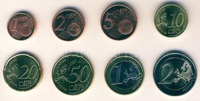 Finnország 2008. 1c, 2c, 5c, 10c, 20c, 50c, 1€, 2€ forgalmi sor, komplett T:1