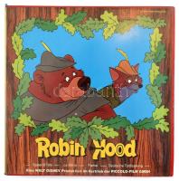 cca 1970-1980 Walt Disney: Robin Hood, eredeti Disney mesefilm 8 mm-es Super 8 filmen, német szinkronnal, eredeti tokjában / Walt Disneys Robin Hood, vintage original Disney film on 8mm Super 8 film, German language, in original case