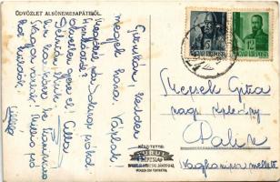 Alsónemesapáti (Zala), Fő utca, templom, Horváth János üzlete (fl)