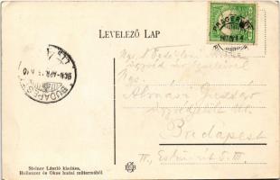 1903 Balatonlelle, Lelle; Balaton szálloda. Steiner László kiadása (EK)