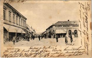 1904 Vác, Széchenyi utca, Zilzer Sándor és Tragor Ignác és Fia üzlete. Divald Károly 351. (fl)