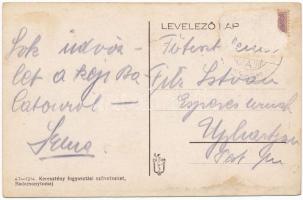 Badacsony, Balaton Szövetség turista menedéke építés közben (Rb)