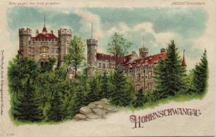 Hohenschwangau hold to light litho (Eb)