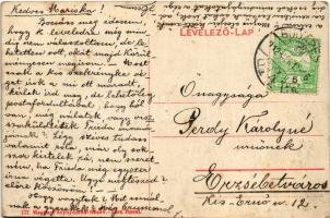 1912 Károlyváros, Karlovac; Földes-féle Margit Creme reklám / cosmetic cream advertisement