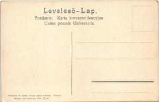 Felsőhági, Visne Hagy, Vysné Hágy (Magas-Tátra, Vysoké Tatry); A fekete tóhoz vezető út. Cattarino S...