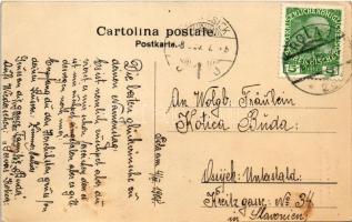 1908 Pola, Pula; Monumento a Elisabetta / Kaiserin Elisabeth Monument (Sisi) / Erzsébet királynő szo...