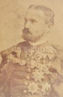 Nyáregyházi báró Nyáry Jenő (1836-1914) ősrégész, barlangkutató, császári és királyi kamarás portréj...