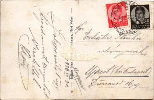 1936 Újverbász, Novi Vrbas (Verbász, Vrbas); Fabrika svile / Seidenfabrik / silk factory / selyemgyá...