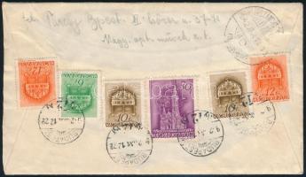 1942 Expressz levél / Express cover