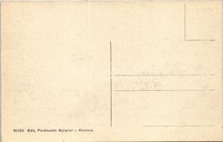 Riccione, Spiaggia, Cioccolato La Perugina / beach, sailing ship with chocolate advertisement