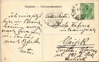 1906 Mostar, Most Franje Josipa / Franz Josef Brücke / bridge (EB)