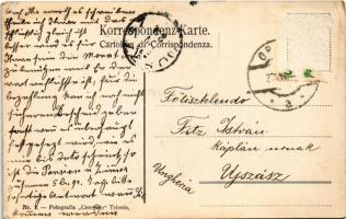 Grado, Hotel Warner, Restaurant Pilsen, Colonialwaren und Delicatessen / shop (Rb)