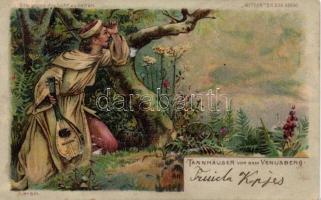 Tannhäuser hold to light litho