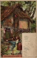 Hansel et Gretel litho