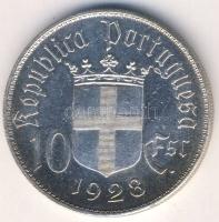 Portugália 1928. 10E Ag "Ourique-i csata" T:1/2+