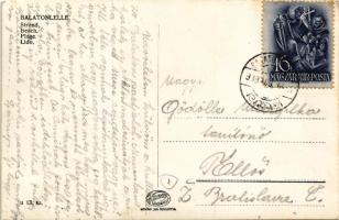 1938 Balatonlelle, strand (EK)