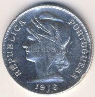 Portugália 1916. 50c Ag T:2- ph