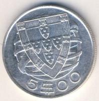 Portugália 1948. 5E Ag "Hajó" T:1/2+